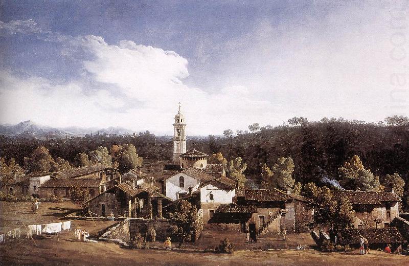 BELLOTTO, Bernardo View of Gazzada near Varese china oil painting image